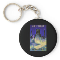 Air France New York Keychain