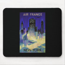 Air France New York Mouse Pads