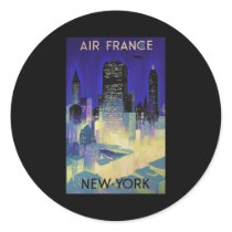 Air France New York Stickers