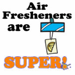 air fresheners are super cut out