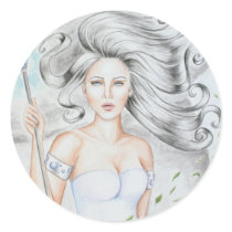 Air Goddess stickers by ginagammon Air Goddess stickers