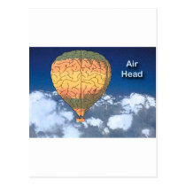 Air Head: Hot Air Balloon postcards