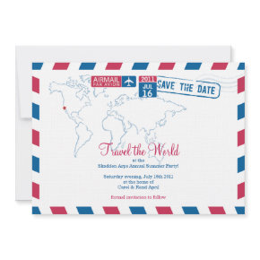 Air Mail Corporate Part invitation