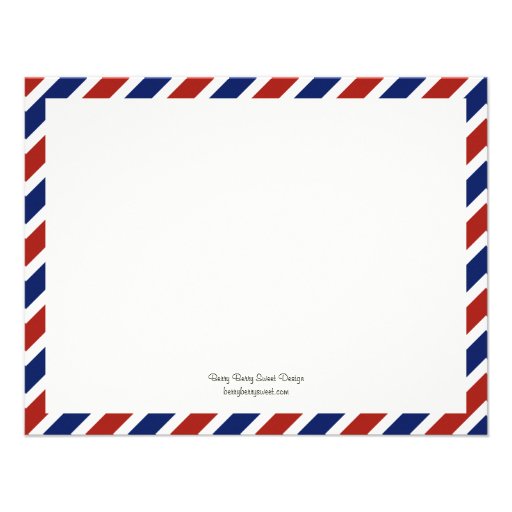 Air Mail Moving Announcement