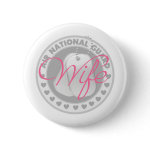 Air National Guard Wife Button