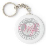 Air National Guard Wife Keychain