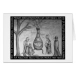 AIR POLLUTION GREETING CARDS