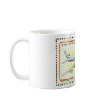 Air Rhodesia Mug with Commemorative Stamp.