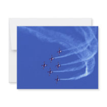 Air Show Roulettes Custom Announcements