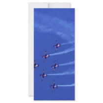 Air Show Roulettes rack cards