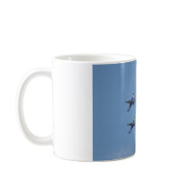 Air squadron Breitling on airshow Coffee Mug