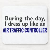 AIR TRAFFIC CONTROLLER During The Day mousepads