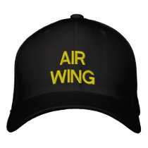 "AIR WING" PILOTS CAP embroidered hats