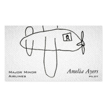 Airbeep Textured Look Business Cards