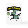 Airborne 2 greeting card