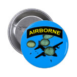 Airborne 2 pinback button