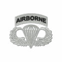 Airborne Embroidered Fleece Jacket embroideredshirt
