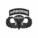 Airborne Hoodie embroidered shirts by armyairborne Airborne Hoodie embroidered shirts