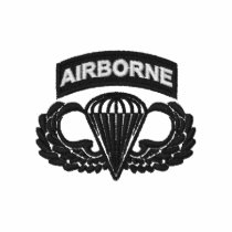 Airborne Hoodie embroidered shirts by armyairborne Airborne Hoodie embroidered shirts