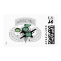 Airborne Jump with Wings stamp