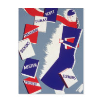 Airborne Literature postcards