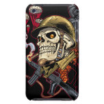 Airborne Marine Corps Parachute Skull by Al Rio iPod Touch Covers