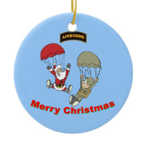 Airborne Santa II Ornament