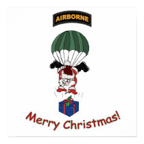 Airborne Santa posters