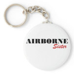 Airborne Sister Key Chain