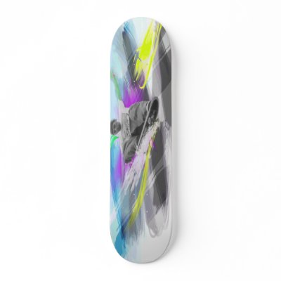 Airborne Skate Board Deck by HusbandsRock