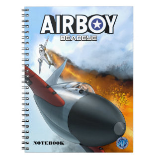 Airboy: Deadeye #3 cover Notebook