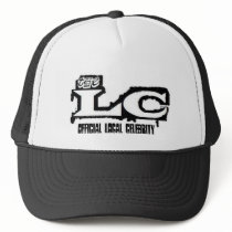 airbrush lc logo, Official Local Celebrity Mesh Hat