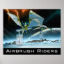 Airbrush Riders Painting by AirbrushFan Posters