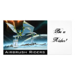 Airbrush Riders PhotoCard by AirbrushFan Customized Photo Card