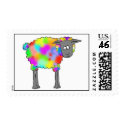 Airbrush Sheep postage
