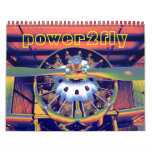 Aircraft / airplane engine Calendar  2012