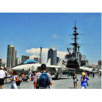 Aircraft Carrier Ship photo sculptures