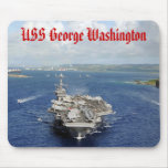 Aircraft Carrier USS George Washington Mousepad