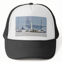 Aircraft Carriers Bay Ships Boats Hat