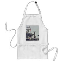 Aircraft Carriers Helicopters Ships Navy Sailors Aprons