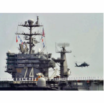 Aircraft Carriers Helicopters Ships Navy Sailors photo sculptures