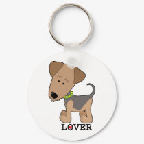 Airdale Lover keychains