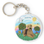 Airedale #5 keychain