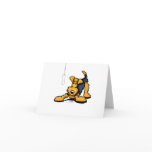 Airedale at Play Cards