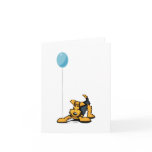 Airedale at Play Greeting Card