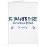 Airedale Greeting Card