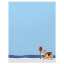 Airedale Christmas Dale Mail letterhead