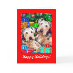 Airedale Christmas Open Now Cards