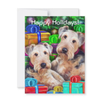 Airedale Christmas Open Now Invite
