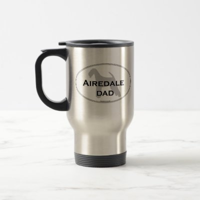 Airedale Dad Coffee Mugs